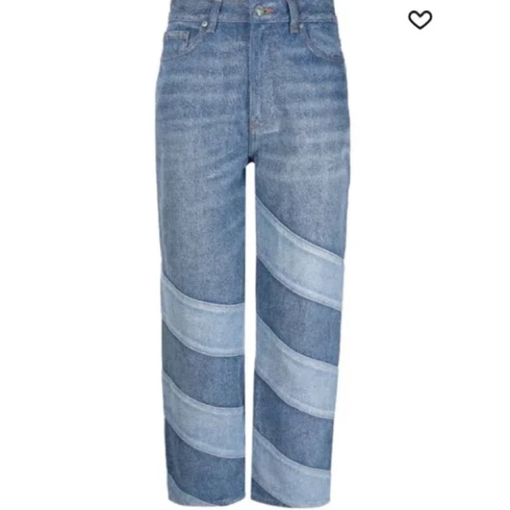 Ganni Striped Denim - Size 30
